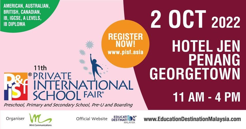 11th Private & International School Fair in Penang