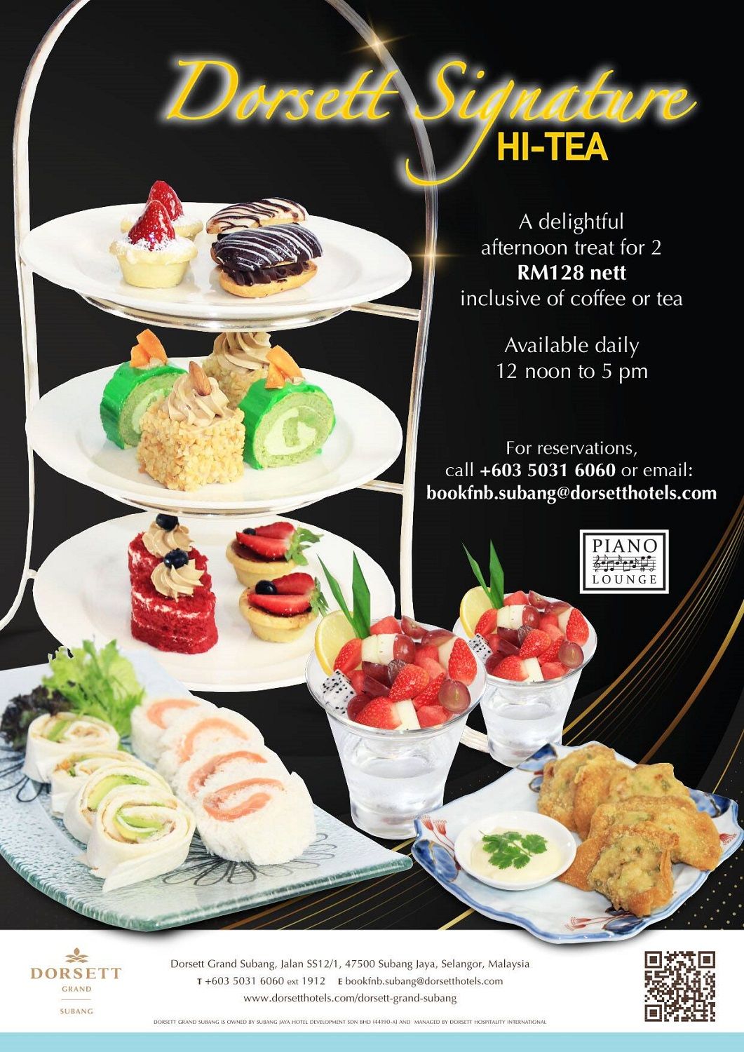 Dorsett Signature Hi-Tea @ Dorsett Grand Subang