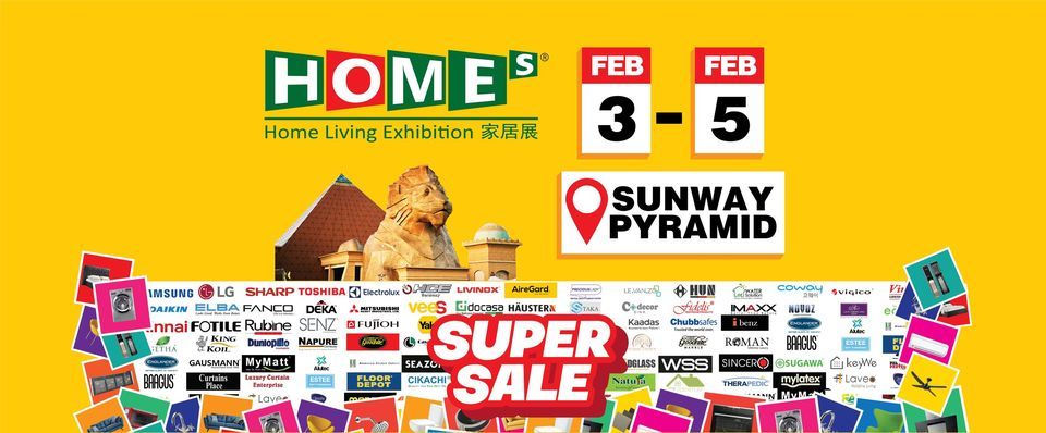 HOMEs - Home Living Exhibition | Home Expo @ SUNWAY PYRAMID Convention Centre