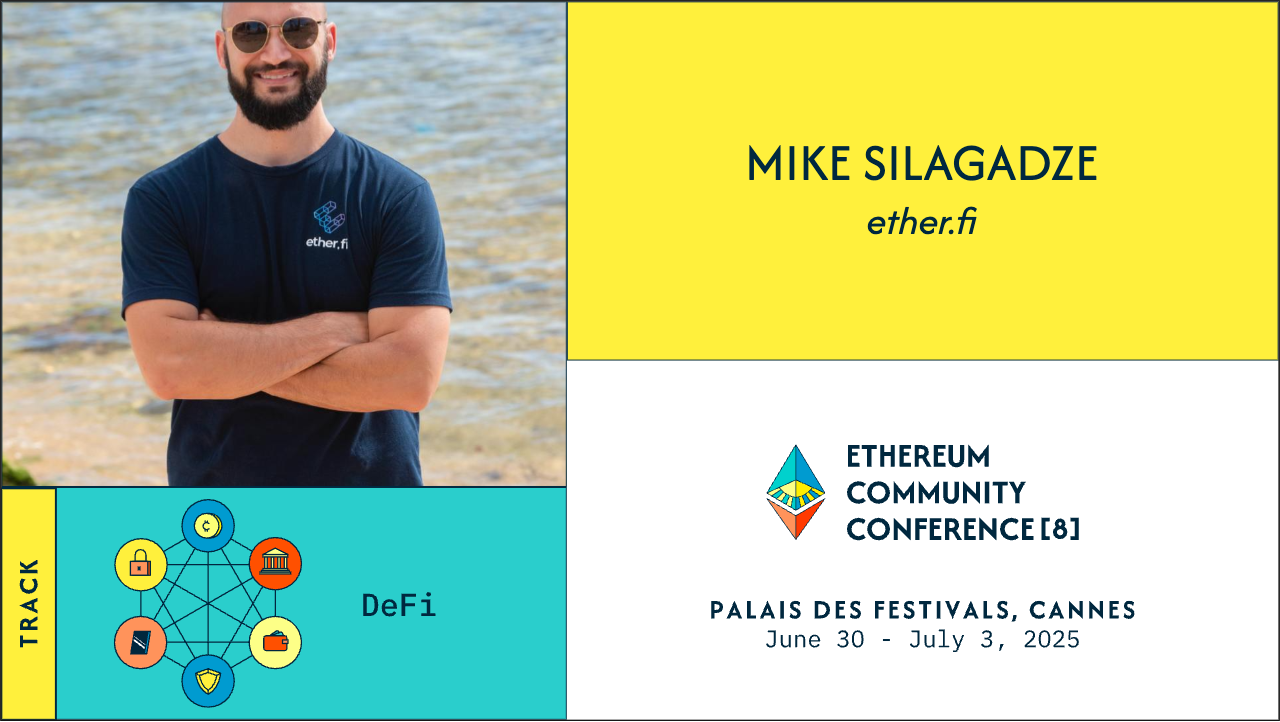 Mike Silagadze | EthCC[9] Speaker
