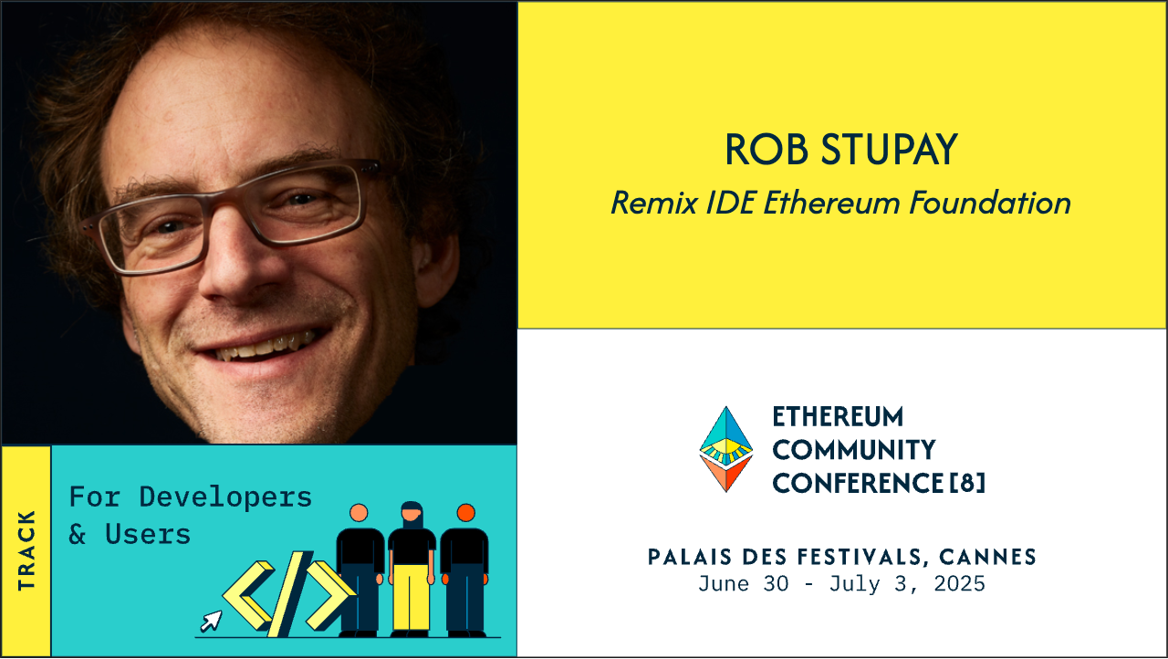 Rob Stupay | EthCC[9] Speaker