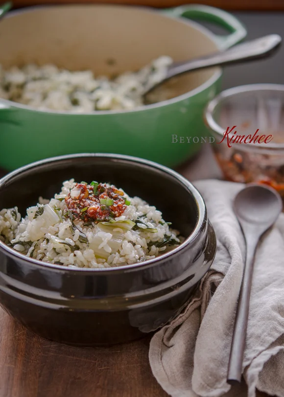 Swiss Chard with Brown Rice