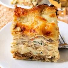 Lasaña a la Boloñesa Blanca