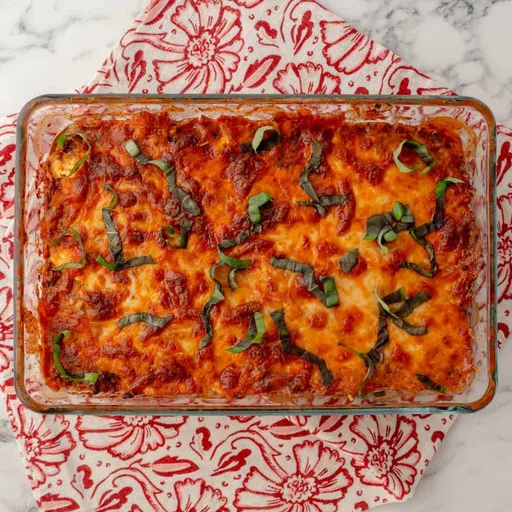 Keto Eggplant Lasagna