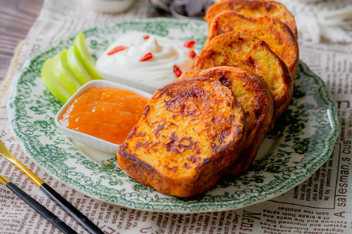 Cyril Lignac-style brioche French toast