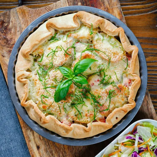 Tomato and Cheese Potato Pie
