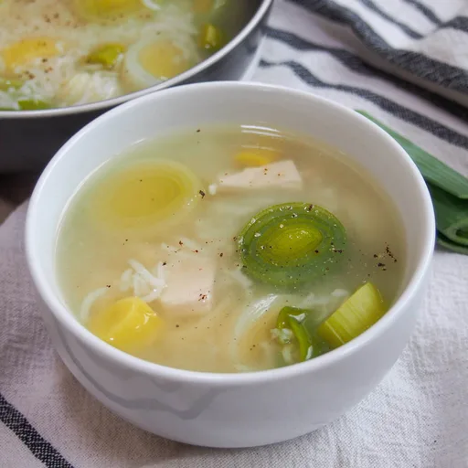 Cock-a-Leekie soup