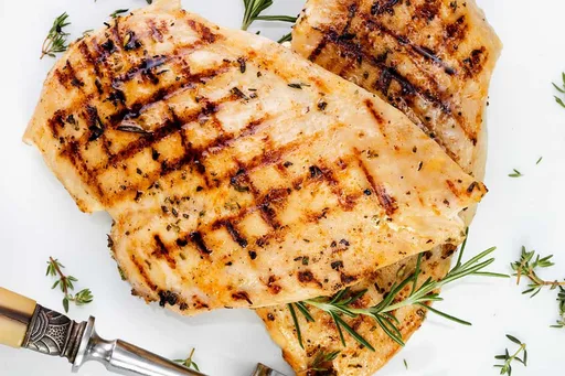 Pechugas de pollo a la parrilla