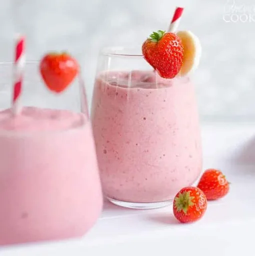 Batido de Fresa y Plátano