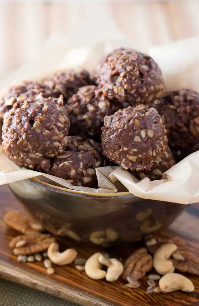 No Bake Chocolate Bites