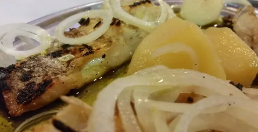 Bacalao a la brasa