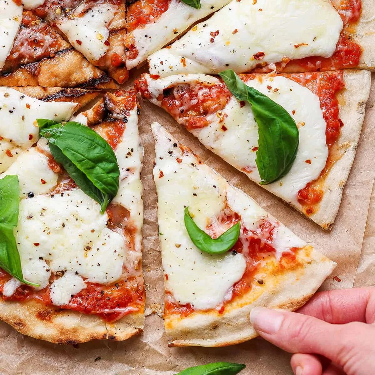 Grilled Pizza