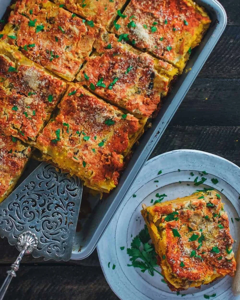 Vegan Lasagna with Tofu Ricotta