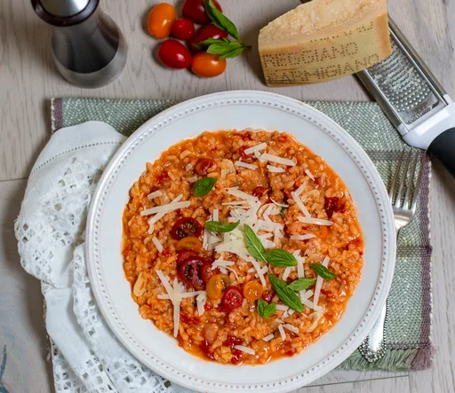 Risotto de Tomate al Estilo del Norte de Italia