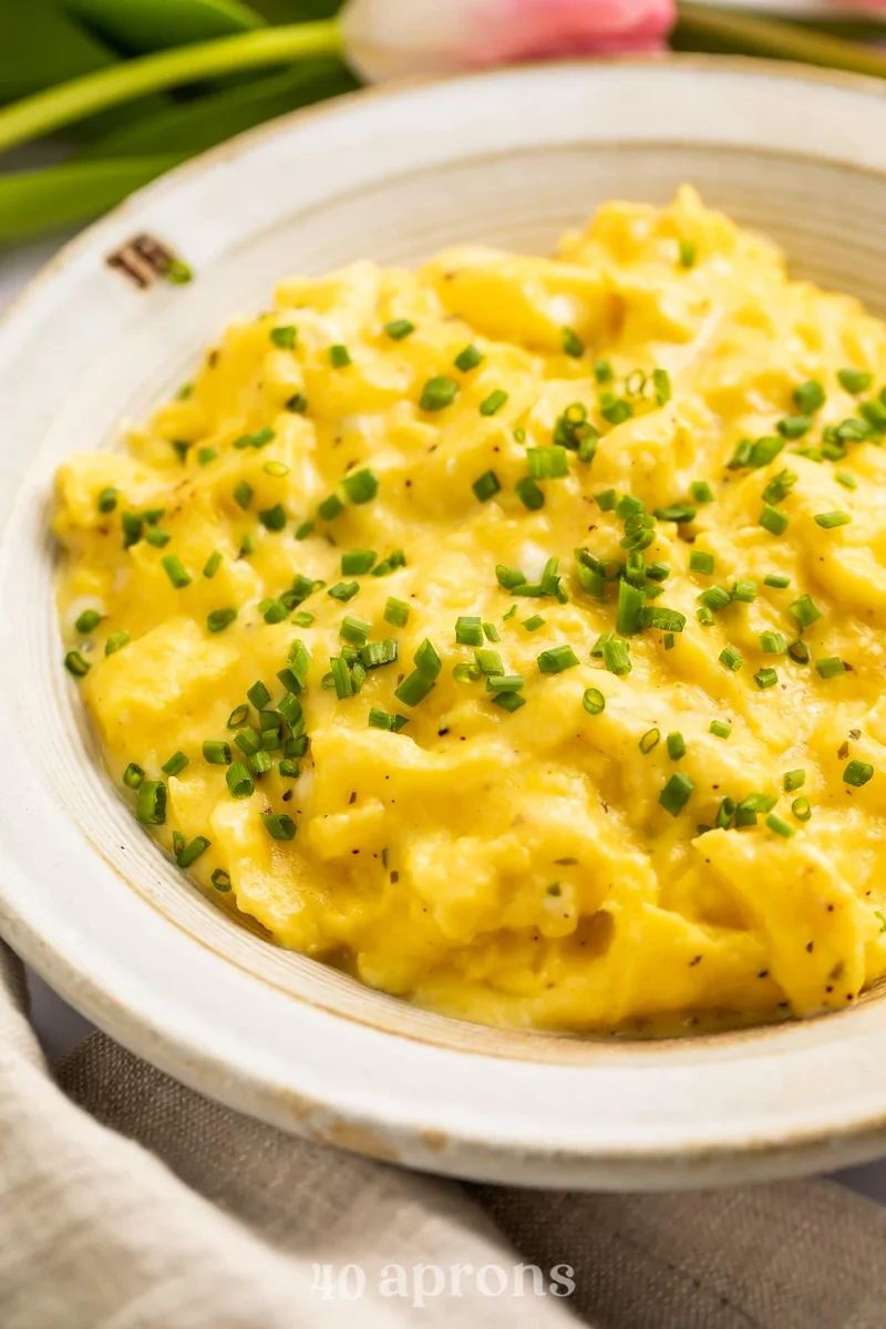 Boursin Scrambled Eggs