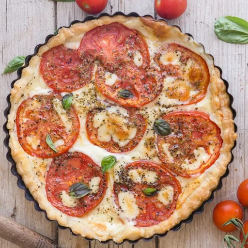 Italian Cheese and Tomato Pie