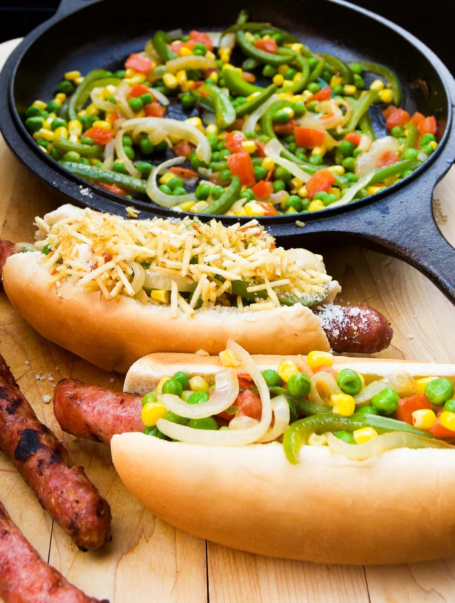 Loaded Street Hot Dogs