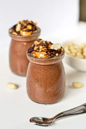 Chocolate Peanut Butter Chia Seed Pudding