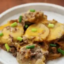 Hamburger Potato Casserole