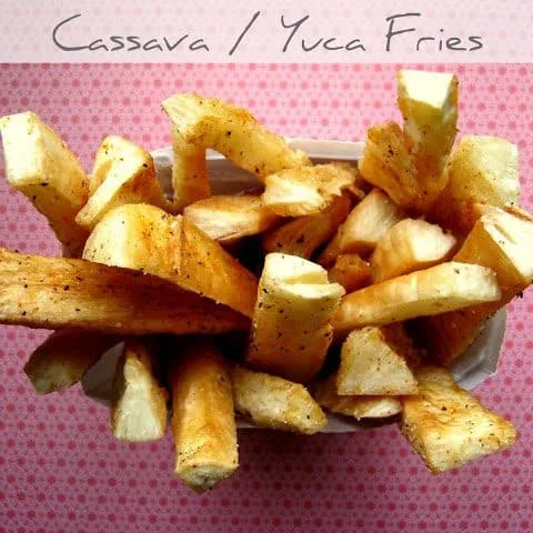 Patatas fritas de yuca