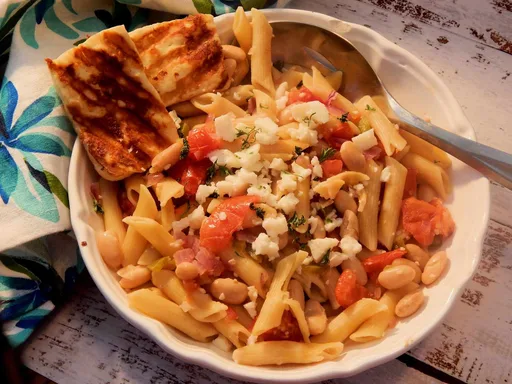 Pasta mediterránea fácil