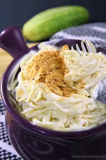 Receta de pasta con queso crema