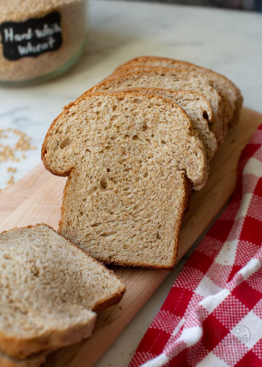 Whole Wheat Sandwich Bread Recipe