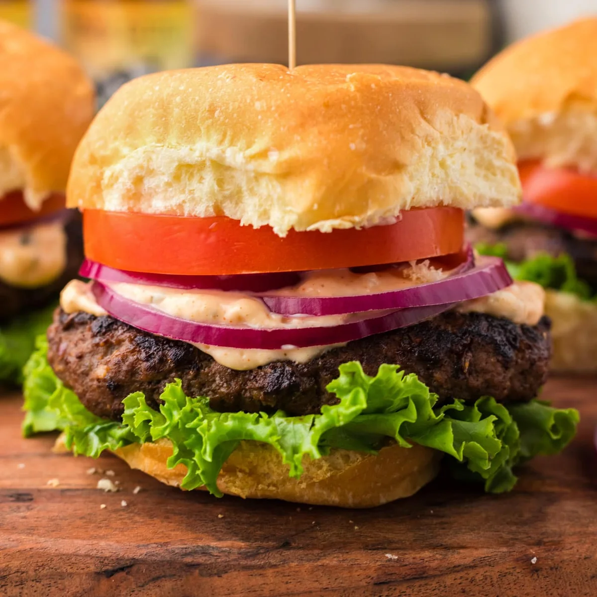 Hamburguesa de Bisonte