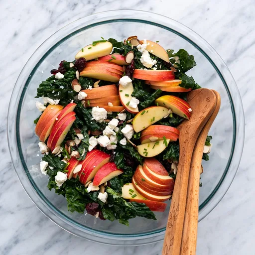 Ensalada de col rizada