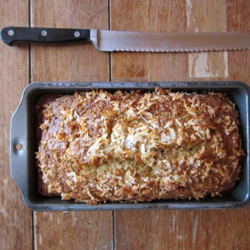 Healthy Coconut Banana Bread