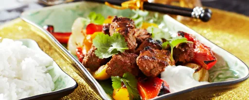 Cordero tikka sizzler