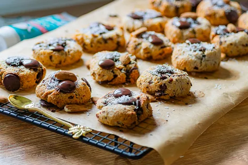 Cookies amandes et noix de coco (5 ingrédients)