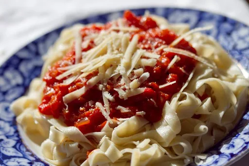 Fideos caseros con Tuco