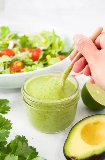 Creamy Lime Avocado Dressing
