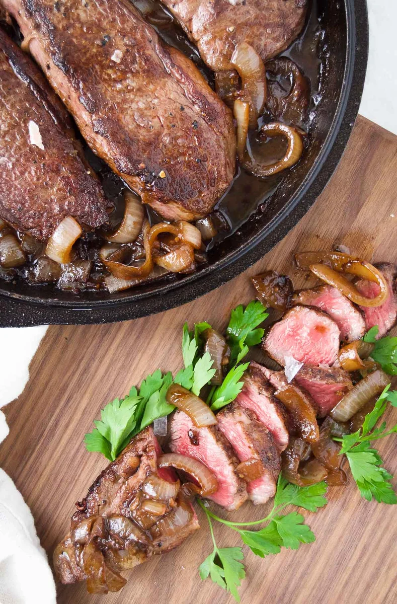 Steak and Onions