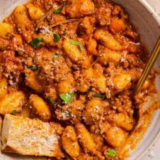 Cozy Gnocchi Bolognese