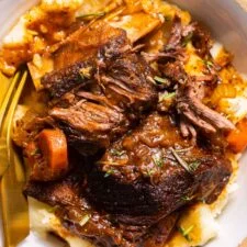 Succulent Red Wine Braised Short Ribs