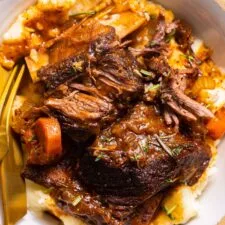 Succulent Red Wine Braised Short Ribs