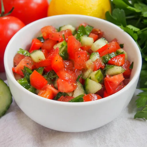 Jerusalem salad - salata baladi