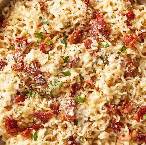 Ramen a la carbonara