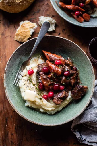 Cranberry Beef Bourguignon.