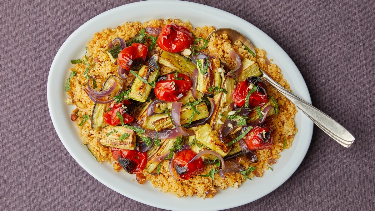 Roasted vegetable couscous
