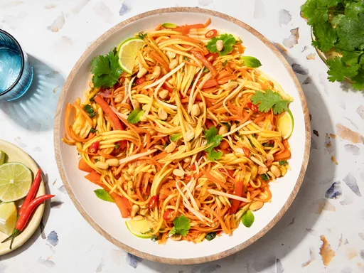 Thai-style mango salad