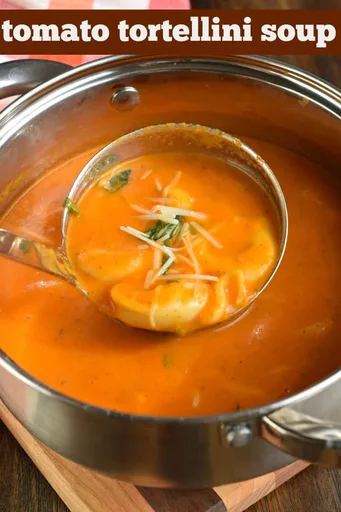 Tomato Tortellini Soup