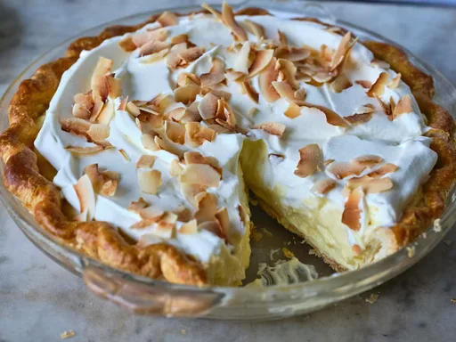 Tarta de Crema de Coco