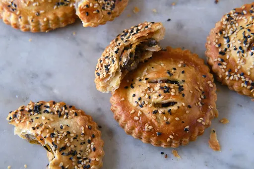 Empanadas individuales de setas