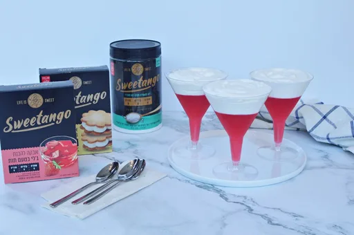 Postre de gelatina sin azúcar