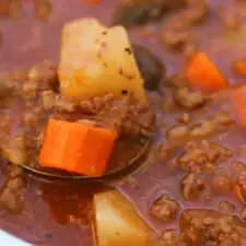 Bankruptcy Beef Soup