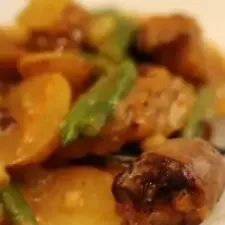 Sausage and Beer Casserole