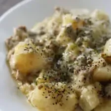 Creamy Beef and Potato Casserole
